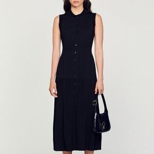 Sandro Paris Laurene Knitted Dress! Size 40! Brand new never worn!